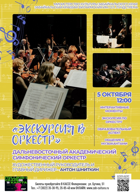 Концерт «Экскурсия в оркестр»